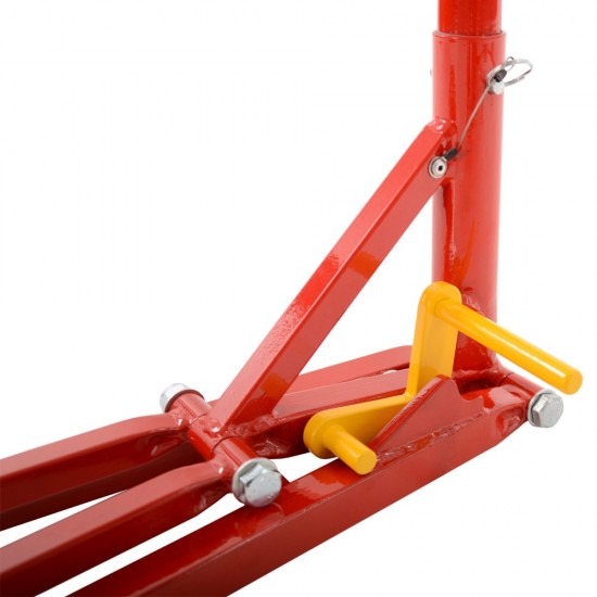 B-G RACING - QUICK LIFT JACK / LONG FORMULA WITH SAFETY LOCK (RED)