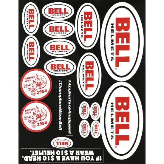BELL ACCESSORIES - DECAL SHEET