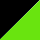 Black / Fluo Green