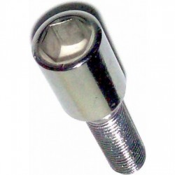 GRAYSTON WHEEL NUTS - ROUND CHROME NUTS (12MM INTERNAL HEX)