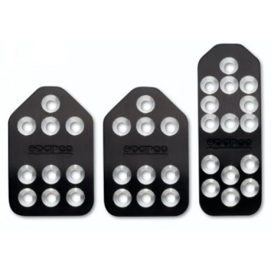SPARCO PEDAL SETS - LIGHTENED UNIVERSAL 3 PIECE