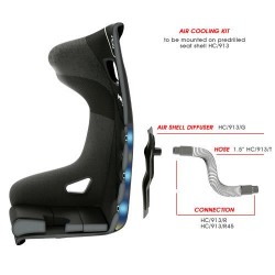 OMP RACE SEATS - AIR COOLING KIT