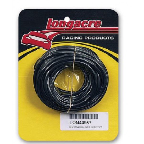LONGACRE MISC. ELECTRICAL PARTS & TOOLS - 16 GAUGE HD ELECTRICAL WIRE