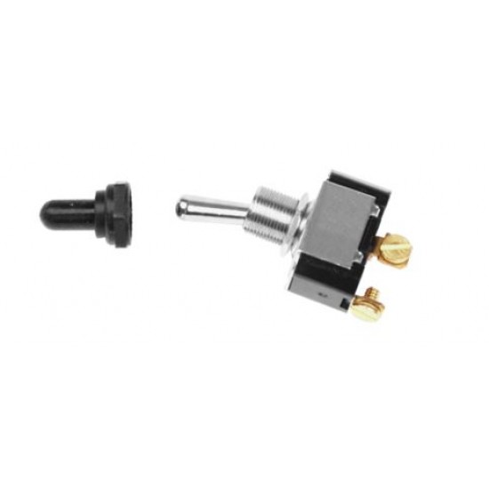 LONGACRE IGNITION & START SWITCHES - 2 TERMINAL HD IGNITION SWITCH WITH WEATHERPROOF COVER