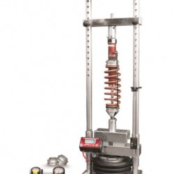LONGACRE COIL & SPRING VALVE SPRING TESTERS - AIR CYLINDER POWERED BUMP STOP SPRING RATER