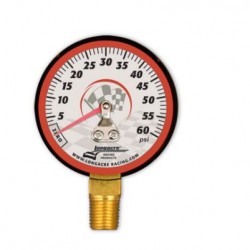 LONGACRE REPACEMENT AIR GAUGE HEADS - BASIC 2" TPG HEAD ONLY