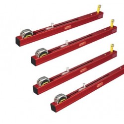 LONGACRE CHASSIS HEIGHT TOOLS - CHASSIS HEIGHT MEASUREMENT TOOL (SET OF 4)