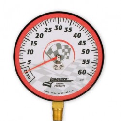 LONGACRE REPLACEMENT AIR GAUGE HEADS - DELUX 21/2" TPG HEAD ONLY