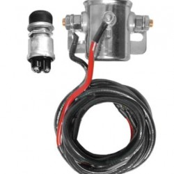 LONGACRE IGNITION & START SWITCHES - HD STARTER SOLENOID KIT WITH FIREWALL STARTER BUTTON