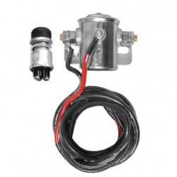 LONGACRE IGNITION & START SWITCHES - HD STARTER SOLENOID KIT WITH WEATHERPROOF FIREWALL STARTER BUTTON