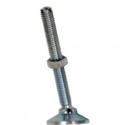 LONGACRE REPLACEMENT FEET - REPLACEMENT SCREW-IN STEEL SWIVEL FEET 8" (SET OF 2)