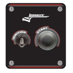 LONGACRE START/IGNITION PANEL WITH WP SWITCH COVERS