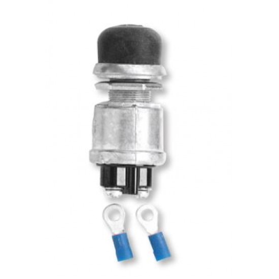 LONGACRE IGNITION & START SWITCHES - STARTER BUTTON WITH WEATHERPROOF COVER AND 2 TERMINALS