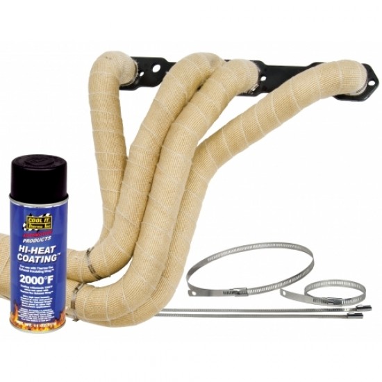 THERMO TEC - COMPLETE EXHAUST WRAPPING KITS
